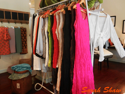 Silks and pops of color at Anakha