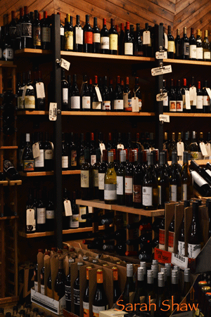 Wine vendor at the North Market