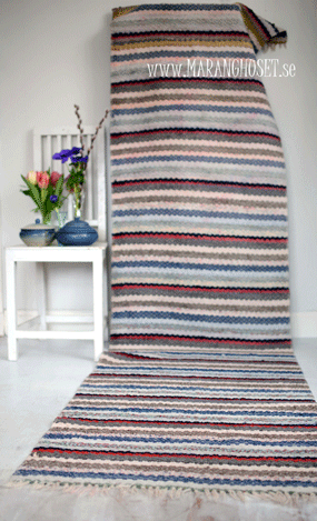 Vintage rug from Sweden's MarangHouse
