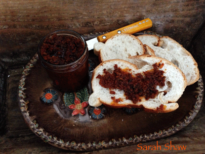 Sun dried tomato spread from TheSpartanTable