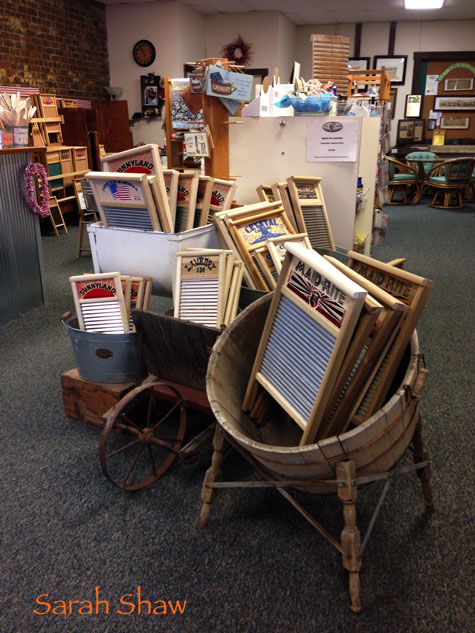 Gift Shop at the Columbus Washboard Company in Logan, Ohio