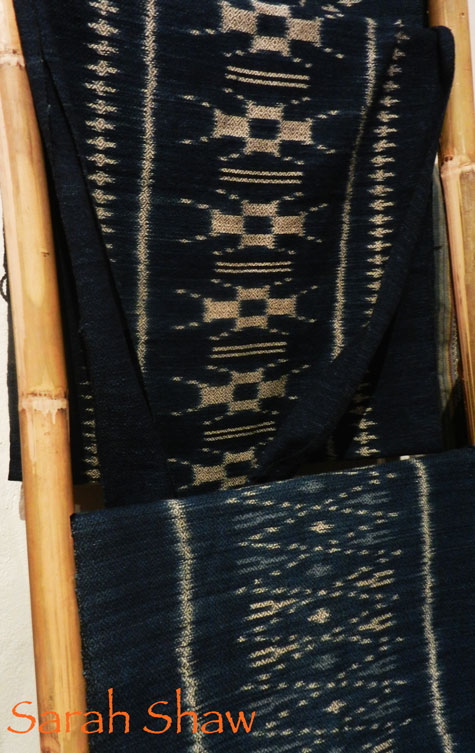 Indigo Ikat Scarves