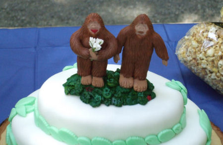 Bigfoot Cake Toppers