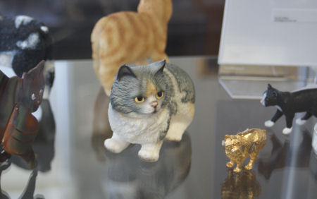 Feline Historical Museum Figurines