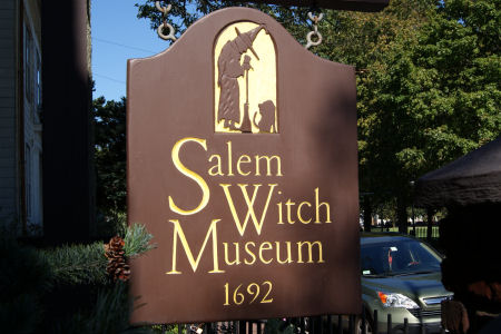 Salem Witch Museum Sign