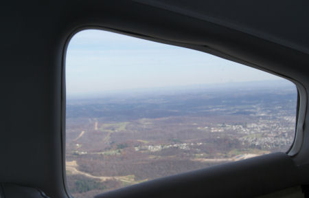 Aerial View from plane