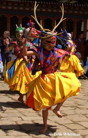 Tsechu Dancers