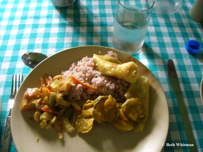 Bhutan foodÂ plate