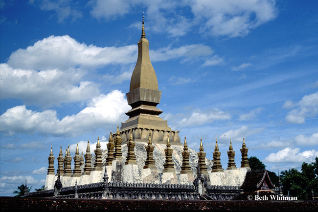 Temple inÂ Laos