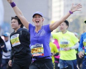 Beth Whitman Tokyo Marathon