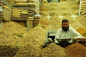 Dried fruit seller