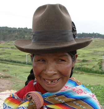 Woman in Peru