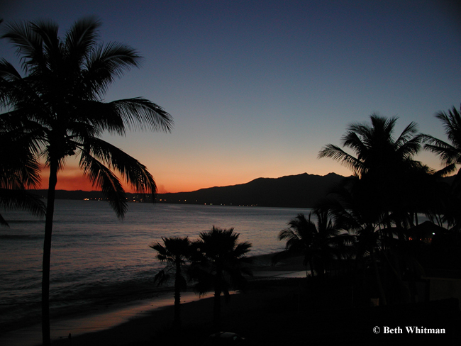 Sunset in Bucerias Mexico