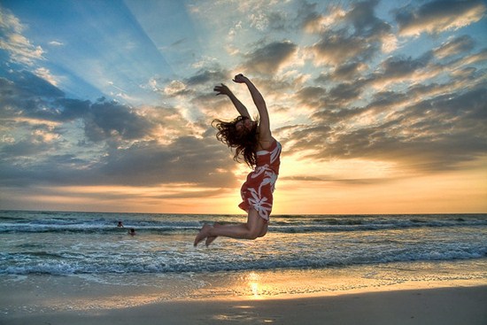 Woman at the Beach