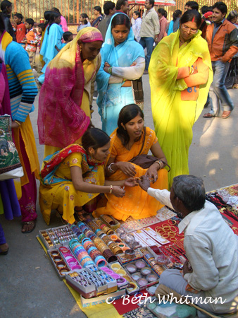 Buying Bangles in India