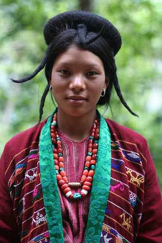 Woman in Jongkhar Bhutan