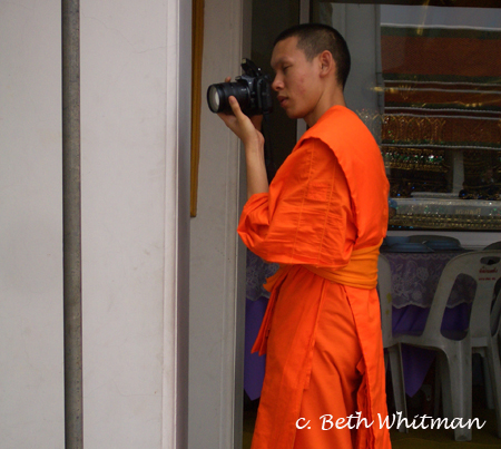 Monk with Camera