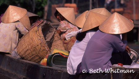 Conical Hats Mekong Delta