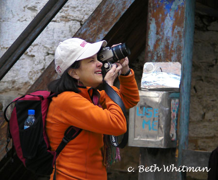 Participant with Camera