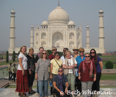 Group at Taj Mahal