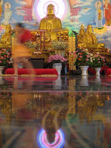 Shrine Reflection Vietnam