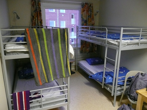 hostel room