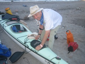 Loading Up The Kayak