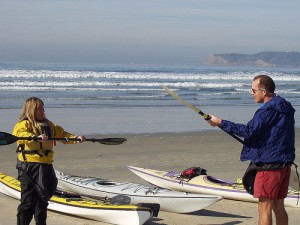 kayak lesson