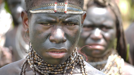 Erima tribe in Papua New Guinea