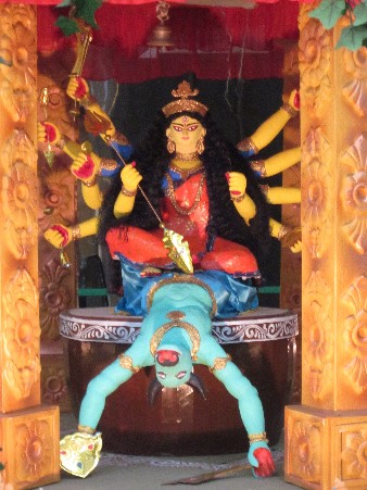 Durga Puja replica in Kolkata