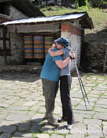 Eastern Bhutan Trek - Jean and Gail