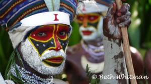 Papua New Guinea Tribal Man