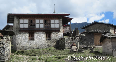 Eastern Bhutan Trek - Village of Sakten