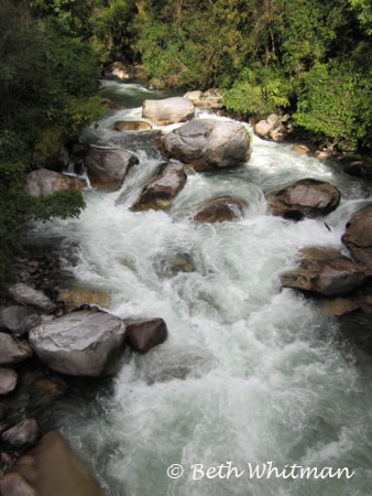 Eastern Bhutan trek - river in Himalayas