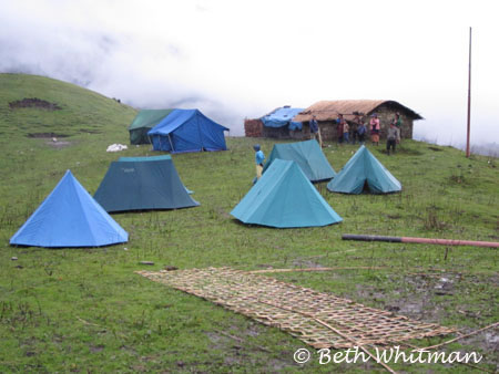 Camp during Eastern Bhutan Trek