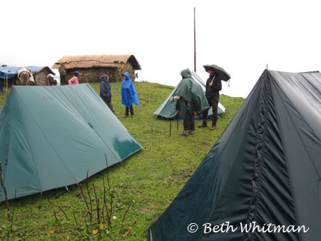 Eastern Bhutan trek camping Merak & Sakten