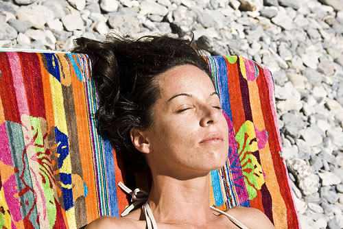 Woman on Beach