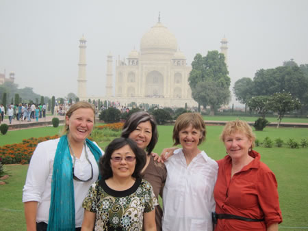 Group at Taj Mahal