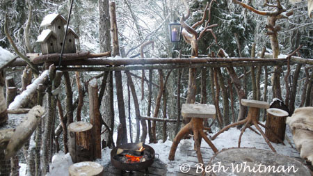 Treetop Hut in Hamar