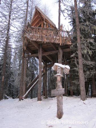 Treetop Hut in Hamar, Norway