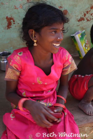 Indian Girl Laughing