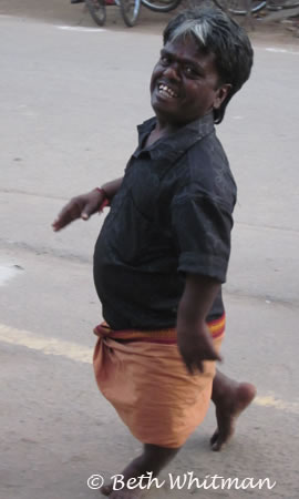 Man at Temple