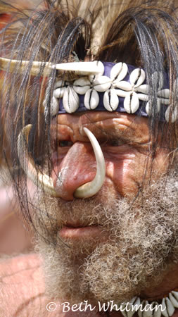 Papua New Guinea -Gor Tribal Man