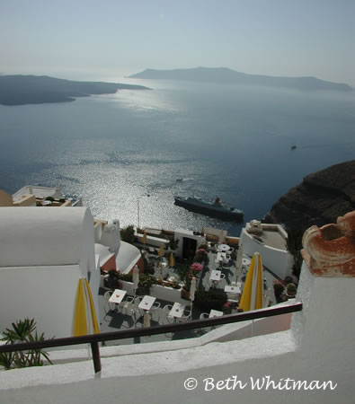 View on Santorini