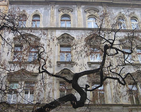 Prague facade