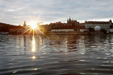 Prague sunset