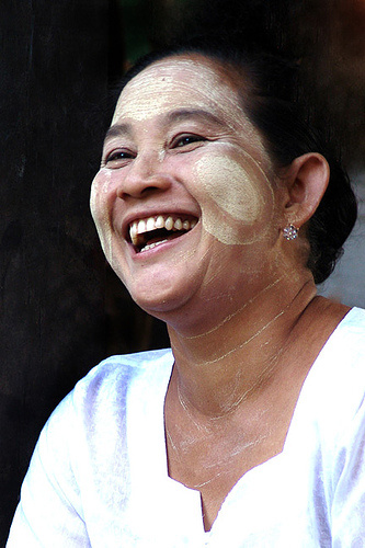 Burmese woman