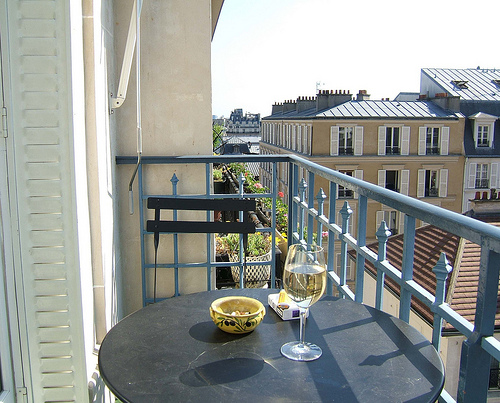 Paris balcony