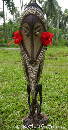 Sepik Statue in Papua New Guinea