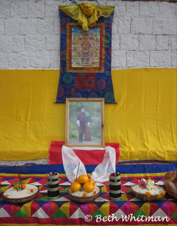 King and Queen of Bhutan